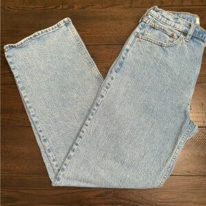 Abercrombie & Fitch Sky Blue High Rise Jeans